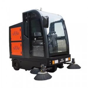 Xe quét rác ngồi lái Kumisai KMS S13 - pin litium