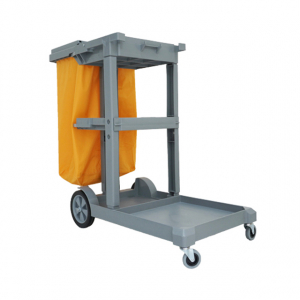 Xe đẩy dọn vệ sinh 3 tầng