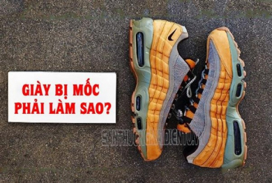 Giày bị mốc phải làm sao? Cách xử lý giày môc hiệu quả