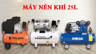 Top 5 máy nén khí 25L tốt nhất nên đầu tư hiện nay
