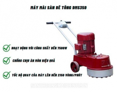 [Giải đáp] Có nên mua máy mài sàn bê tông DMS350 không?