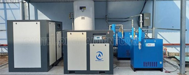 Máy nén khí công suất lớn là gì? Đặc điểm, phân loại, ứng dụng