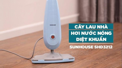 Review cây lau nhà hơi nước Sunhouse SHD 3212 được ưa chuộng hiện nay
