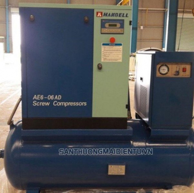 Máy nén khí HanBell: Đánh giá chi tiết thương hiệu hàng đầu tại Đài Loan