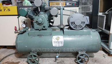 Máy nén khí Nhật Bản Sanco 7.5Hp được nhiều người săn đón !!