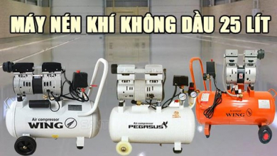 Đánh giá TOP 3 máy nén khí không dầu 25 lít chính hãng, tốt nhất