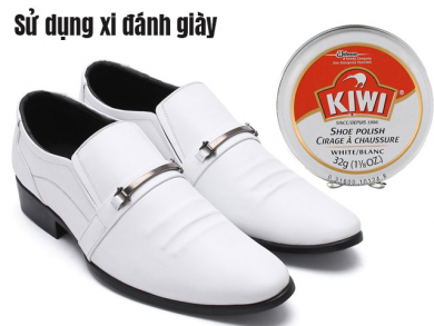CHIA SẺ #5 Cách làm sạch giày da trắng trong “NHÁY MẮT”