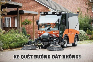 Giá xe quét đường bao nhiêu? Các yếu tố ảnh hưởng đến giá xe quét đường