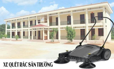 Những mẫu xe quét rác sân trường đa năng đáng đầu tư nhất 2022