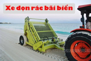 Xe dọn rác bãi biển là gì? Các loại xe cào rác bãi biển đáng tiền nhất!!!