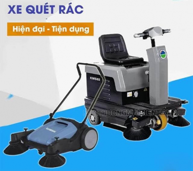 Máy quét rác đường phố - Giải pháp cho phố luôn Sạch