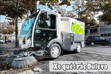Review xe quét đường Dulevo - Thương hiệu chất lượng, giá cực tốt