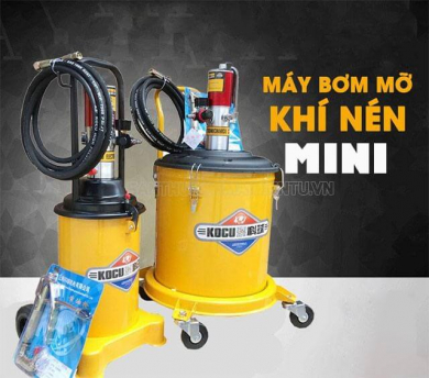 Máy bơm mỡ khí nén mini loại nào tốt?