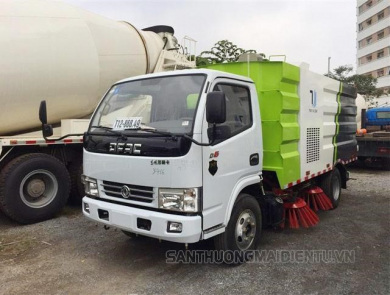Xe quét đường 5 khối có đặc điểm gì? Những xe quét rác tốt