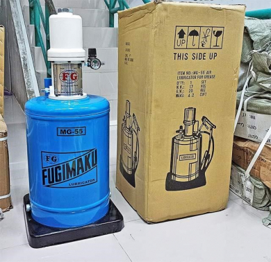Review máy bơm mỡ MG-55 - Máy bơm mỡ khí nén Fugimaku MG -55