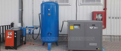 Tìm hiểu về nguyên lý và cấu tạo máy sấy khí nén