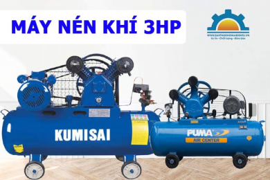 Đánh giá máy nén khí 3Hp - Một số model nổi bật nhất