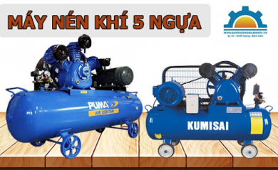 Máy nén khí 5 ngựa là gì? Top máy nén khí 5 ngựa đáng đầu tư nhất!