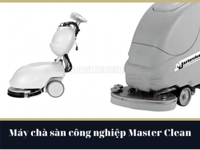 Review chi tiết máy chà sàn công nghiệp Master Clean