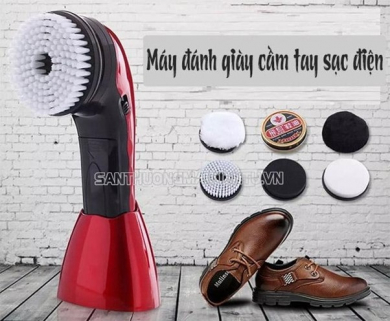 Máy đánh giày cầm tay sạc điện -Tiện lợi, nhỏ gọn, hiệu năng cao