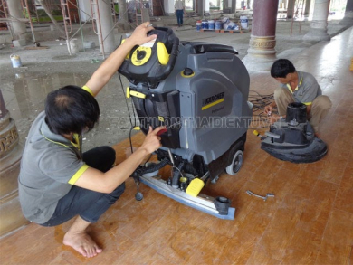 Hướng dẫn sửa chữa máy chà sàn công nghiệp hiệu quả ngay tại nhà
