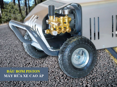 [Tìm hiểu] Máy rửa xe cao áp với đầu bơm piston