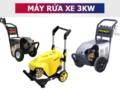 TOP 6 máy rửa xe cao áp 3kW BÁN CHẠY nhất