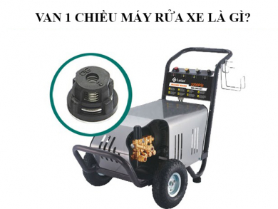 Hướng dẫn thay van 1 chiều máy rửa xe