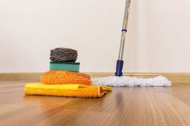 Cách làm sàn nhà sạch đẹp chỉ trong chốc lát
