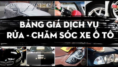 Rửa xe ô tô bao nhiêu tiền? Có nên rửa xe thường xuyên?