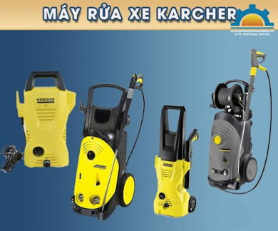 Đánh giá các model máy rửa xe Karcher bán chạy nhất