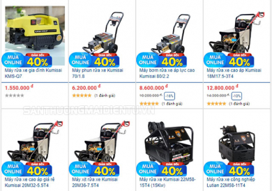 Địa chỉ bán máy rửa xe Bắc Ninh uy tín, tin cậy