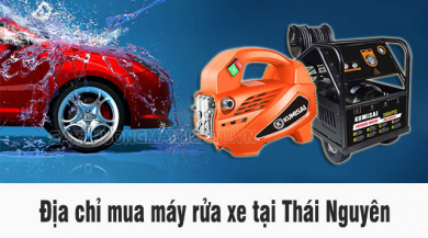 Mua máy rửa xe Thái Nguyên giá tốt, bền bỉ, hiệu quả