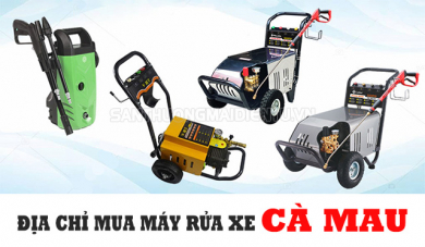 Đại lý máy rửa xe Cà Mau giá tốt, bảo hành lâu dài