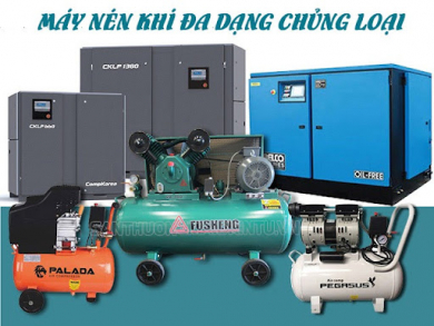 Có mấy loại máy nén khí? Đặc điểm từng loại
