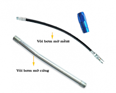Vòi bơm mỡ là gì? Có những loại nào?