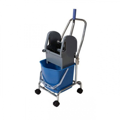 Xe vắt móp đơn 17 lít khung inox