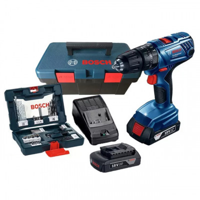 Máy khoan vặn vít dùng pin Bosch GSB 180-LI K2 Promo 06019F83K2