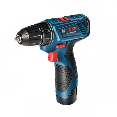 Máy khoan pin vặn vít Bosch GSR 120-LI GEN II (06019G80K2 - Kèm bộ phụ kiện)