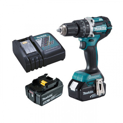Máy khoan vặn vít dùng pin 18V Makita DDF483RTE