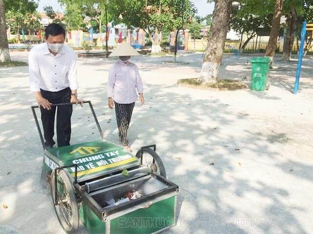 máy quét đường tự chế - Sàn thương mại Hoàng Liên