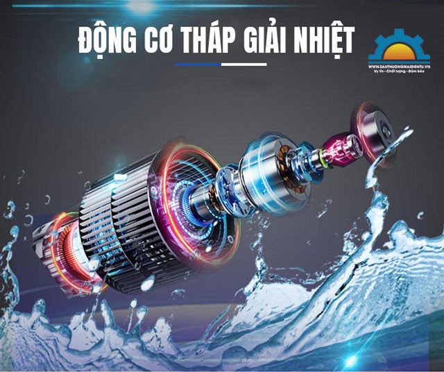 động cơ tháp giải nhiệt