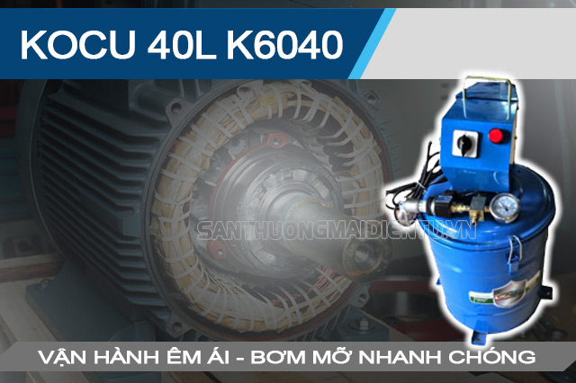 máy bơm mỡ điện Kocu K6040