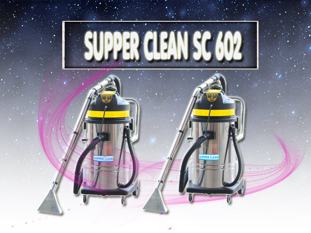 máy giặt thảm phun hút Supper Clean SC 602
