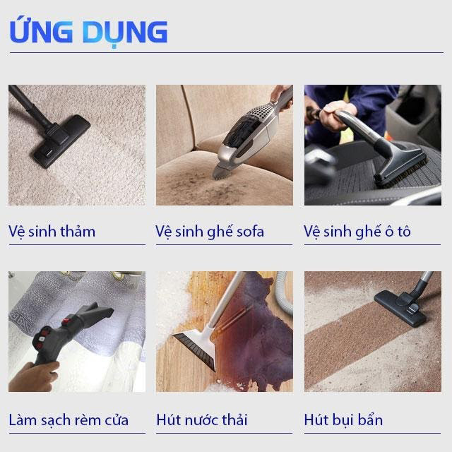 Ứng dụng của máy giặt thảm Supper Clean LC-602SF