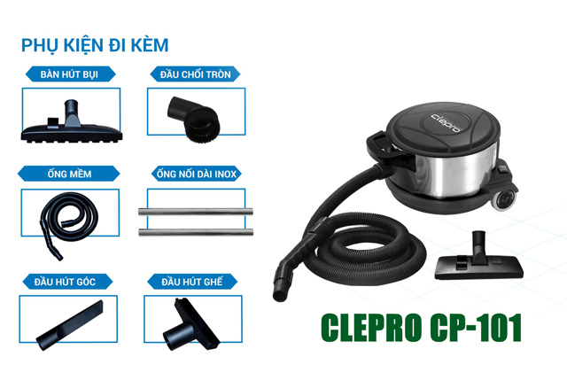 Các phụ kiện hỗ trợ quá trình làm việc của Clepro CP-101