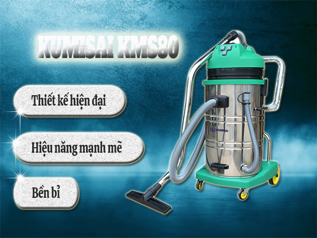 máy hút bụi công suất lớn Kumisai KMS80