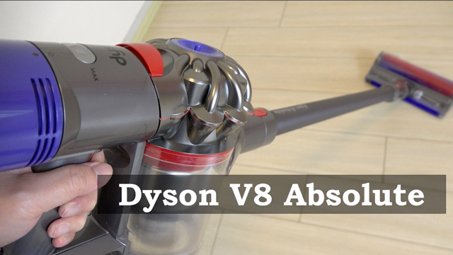 Dyson V8 Absolute với thiết kế nhỏ gọn