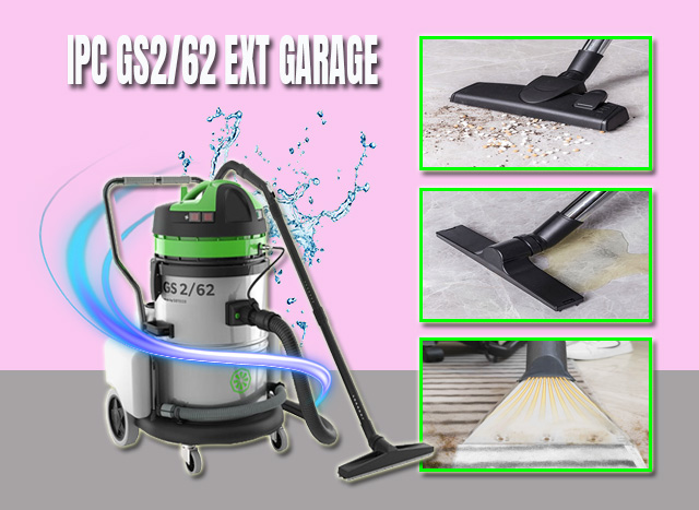 IPC GS2/62 EXT GARAGE có thể hút bụi khô