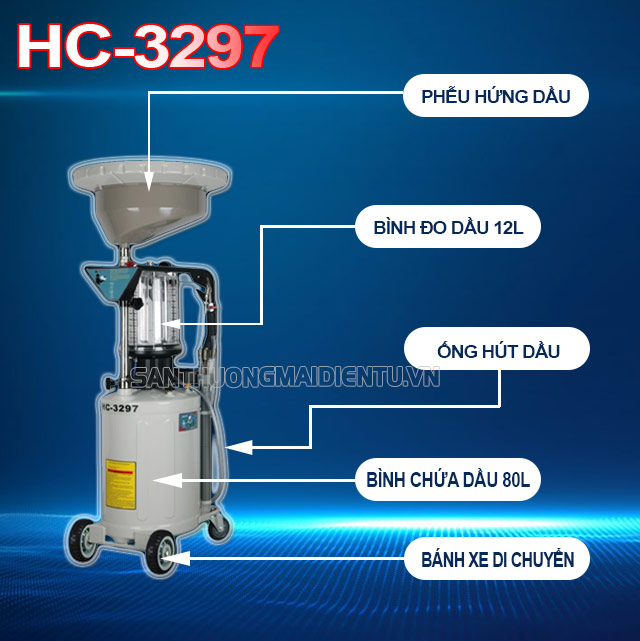máy hút dầu thải HC3297